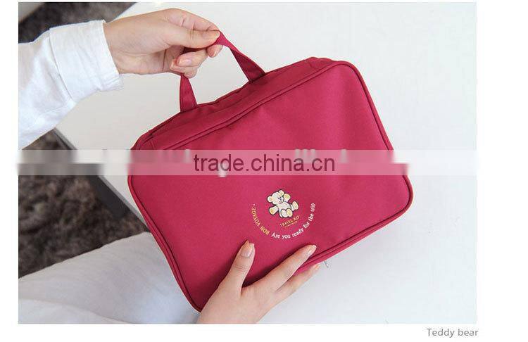 Factory hanging makeup bag and travel toilet cosmatic bag