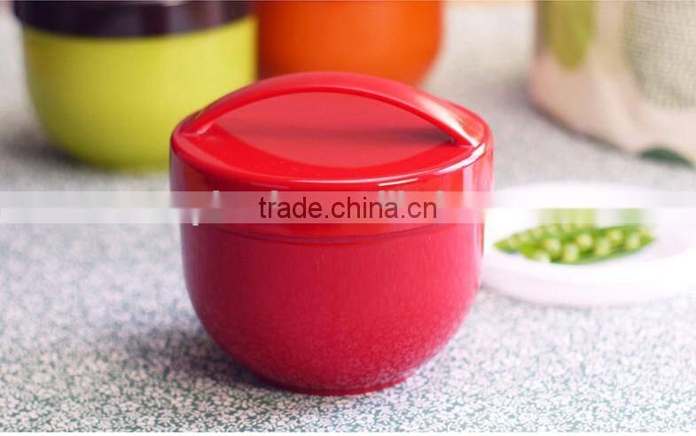 High Capacity 3 Layers Black Lunch Box With Fork & Spoon OKAY With Microwave,hot new product for 2015,CUSTOM plastic lunch box