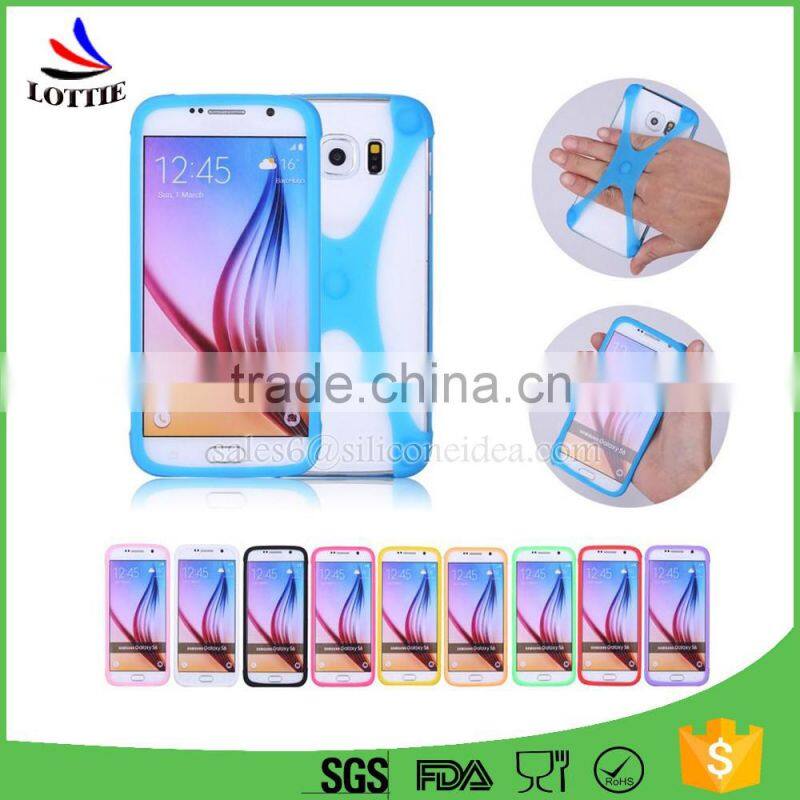 2016 young people fashion case silicone bumper case for mobile phone