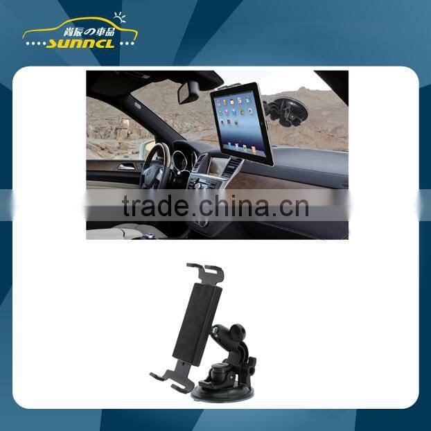 360 Degrees Revolving with Strong Suction Tablet Car Mount Holder for iPad 2 3 4 5 & 7-10 Inch