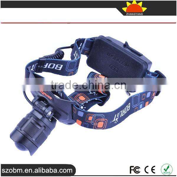 BORUIT L2 1600 Lumens Most Powerful Headlamp For Camping Super Bright High Power Led Headlamp