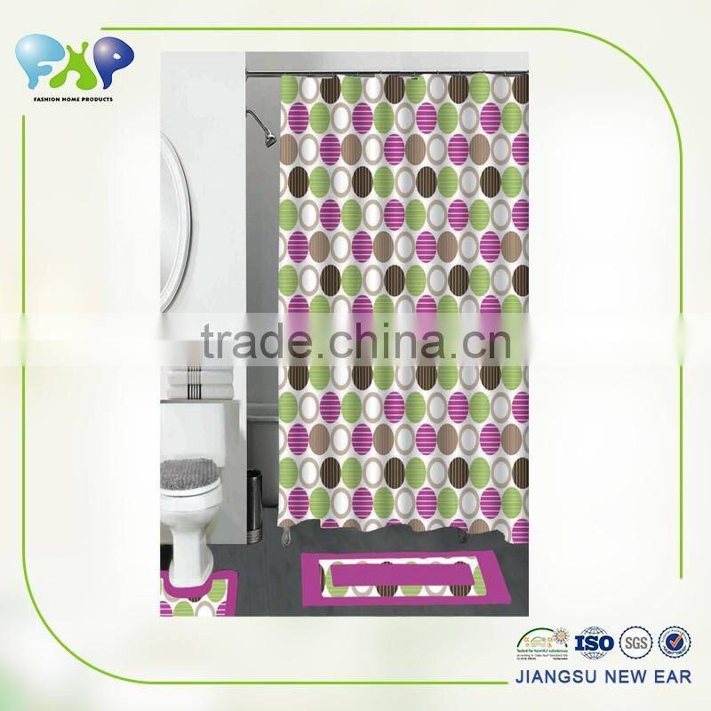 15pcs PRINTED bathroom set