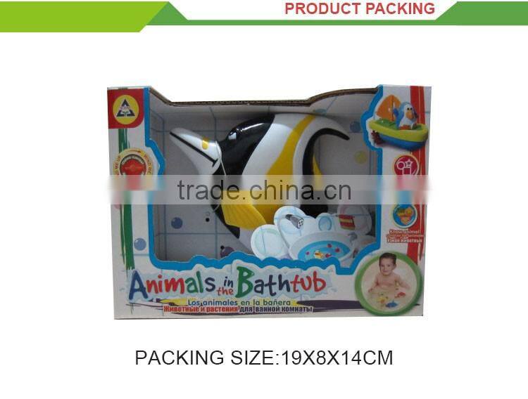 Top selling cartoon pull string swimming small plastic toy fish