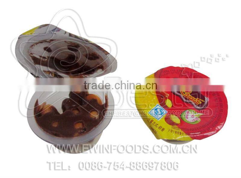 High Quality Chocolate Cup With Biscuits