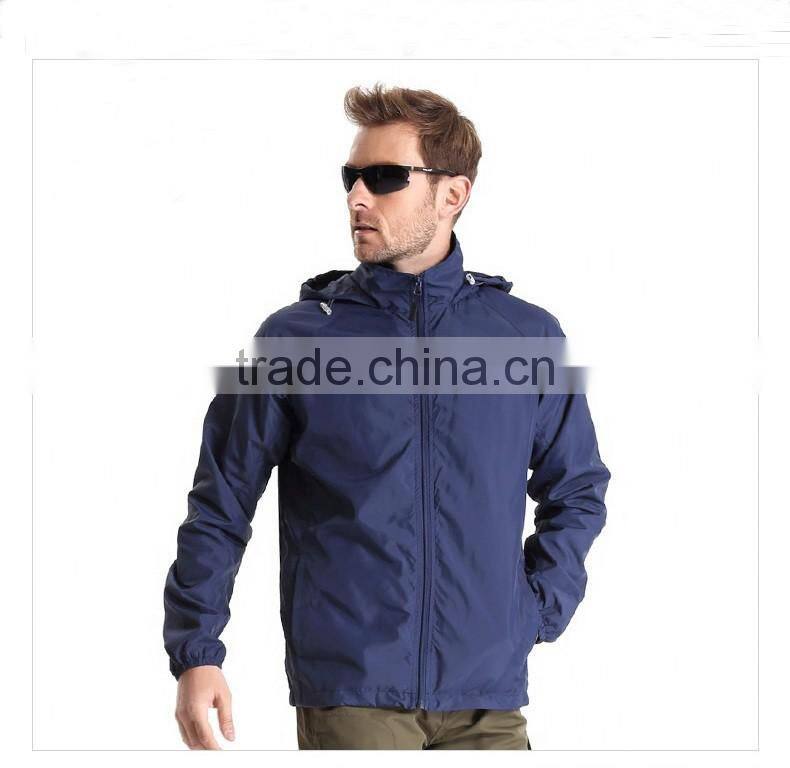 sports summer light jacket sun protection breathable waterproof wind jacket