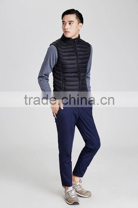 Outdoor lightweight men duck down jacket