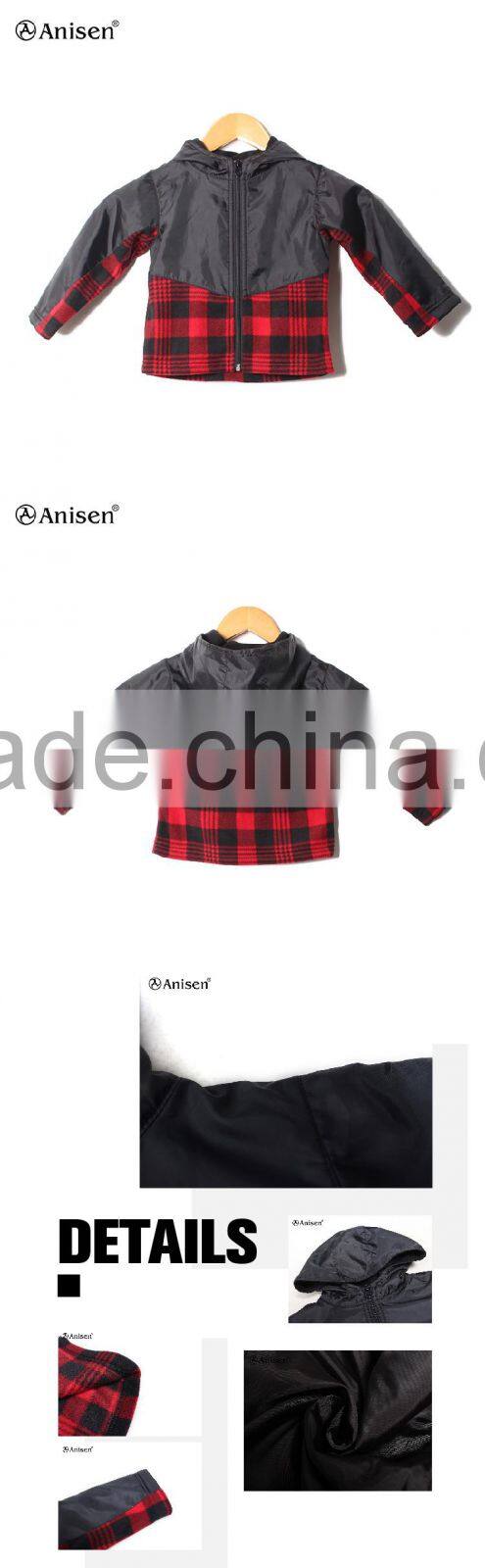 hotsale wholesale windbreaker men plaids jacket