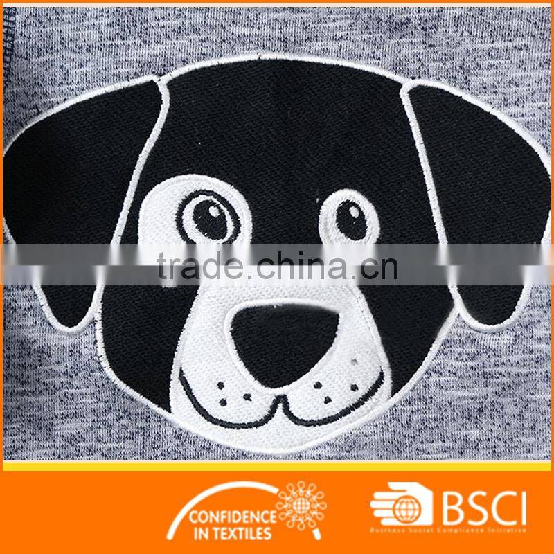 Babies Casual Clothing Winter Colored Melange French Terry 2 Pcs Jogging Sets