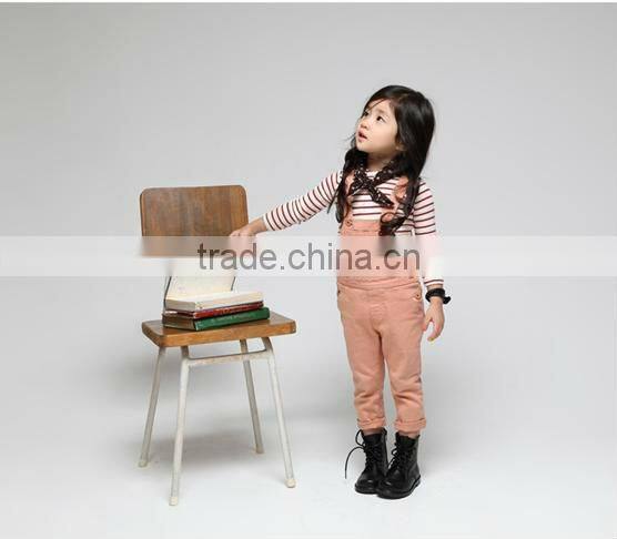 100%cotton children suspender trousers 2-12 years latest designs