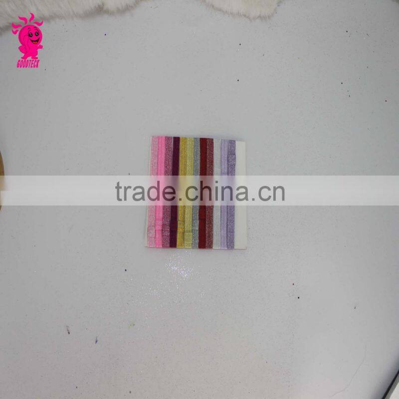 2015 hot sales Children Colored Satin covered Resin Hairbands Ribbon Covered Adult & Kids Headbands