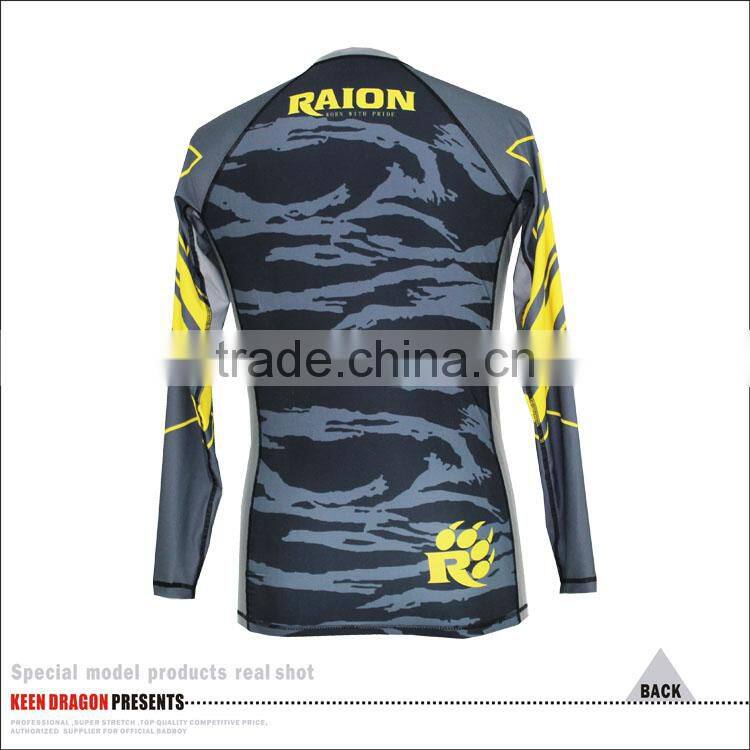 Bjj fightgear brazillian jiu jitsu longsleeve mma rashguards