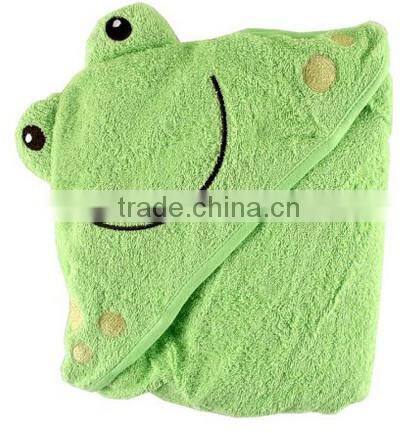 China supplier applique cotton terry pattern super soft fabric for baby blanket