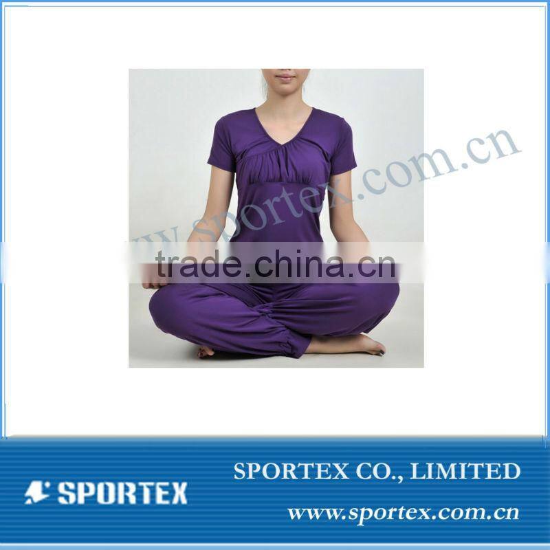 Ladies comfortable yoga wear/suitable yoga wear for women