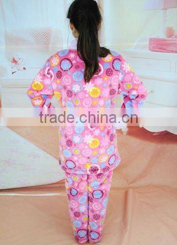 girls' coral fleece set