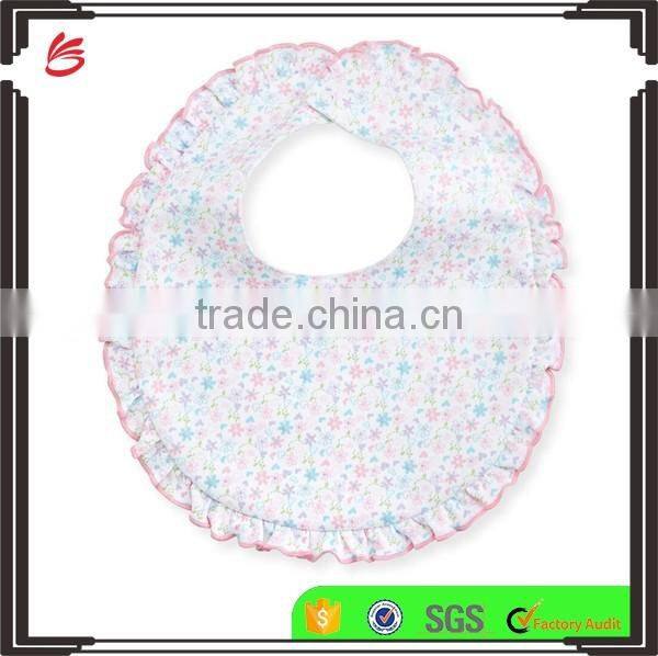 Pima cotton print pattern baby drool bibs unisex bandana bibs