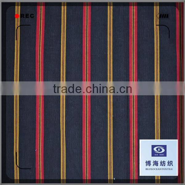 soild dyed stripe corduroy / pinwale mens corduroy fabric 100% cotton fabric