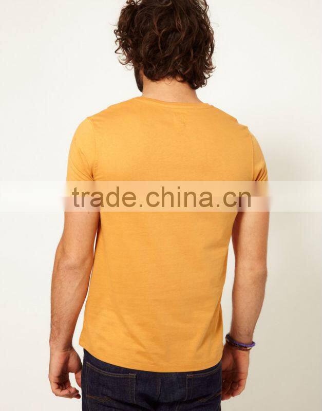 men crew neck tee shirts and printing