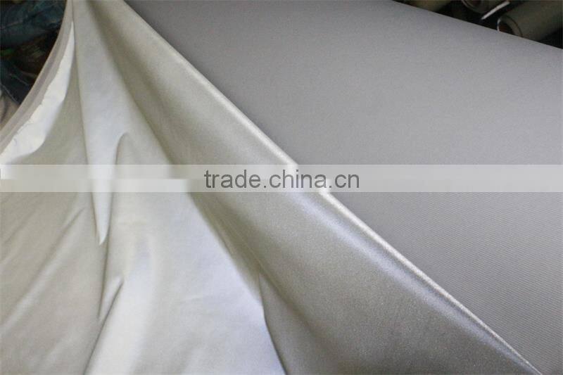 China soft printed not stretch reflective nylon fabric for windbreaker