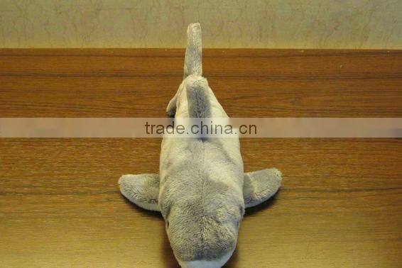 Custom plush marine animal plush shark toy realistic shark toy