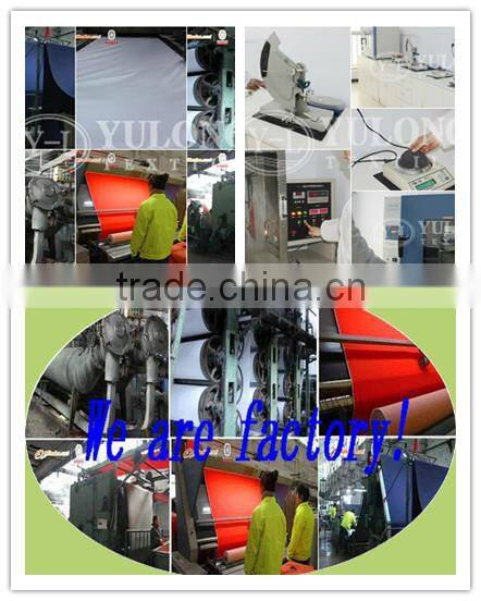 wholesale tc cotton polyester high tear strength EN20471 fluorescent orange textile fabric for protective workwear