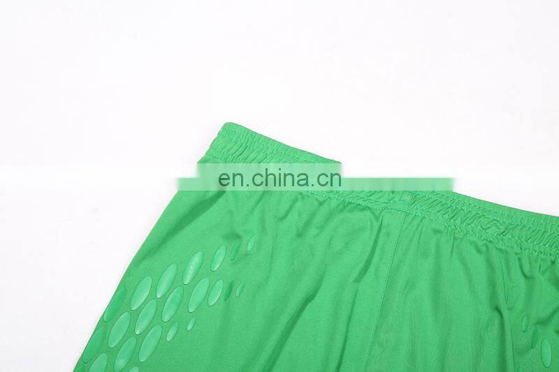 Green Silicone Printed Soccer Short