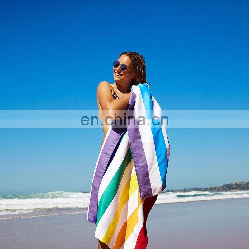 Brand Customer Advertising Digital Printing Beach Towel