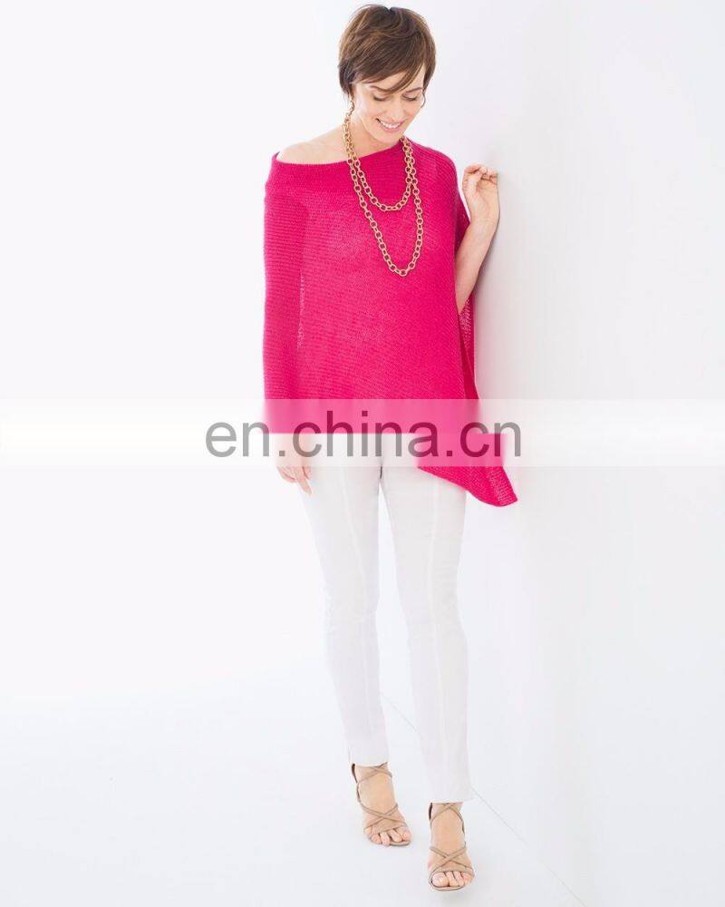 Wholesale Latest design women oversized poncho mexicano