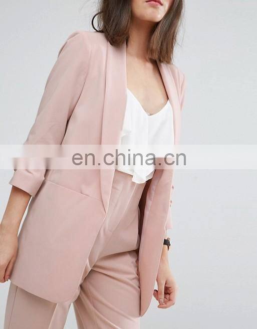 Wholesale Classic Solid Color Women Elegant Work Suits Loose Business Pant Suits For Ladies Multicolor For Choice