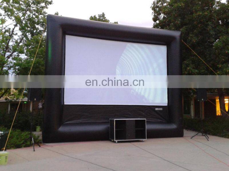 custom size inflatable screen Inflatable outdoor Movie Screen For party events