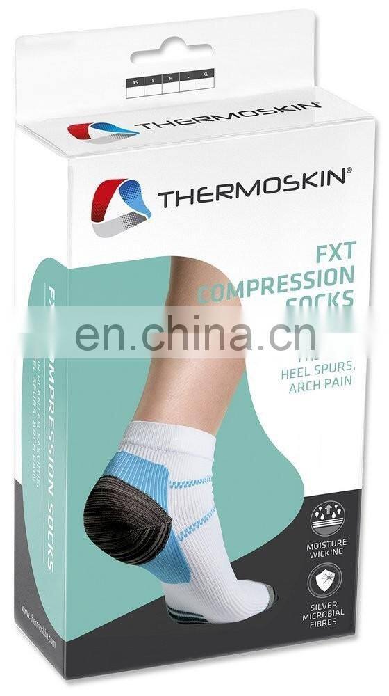 Foot Compression Socks For Plantar Fasciitis Heel Spurs Pain Sport Running Sock #YLW-07