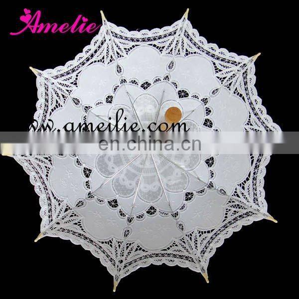 Spring Free Promotion home use white parasol
