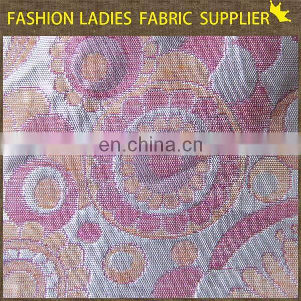 women fabric flower china supplier jacquard fabric