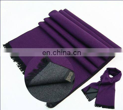 reversible men woven silk shawls