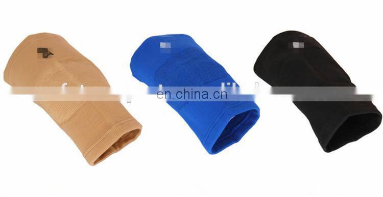 Blue color elastic sports protecting volleyball knee pads wholesale