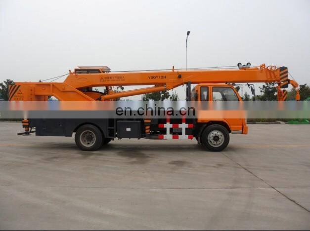 China factory supply 12ton dongfeng truck mounted crane
