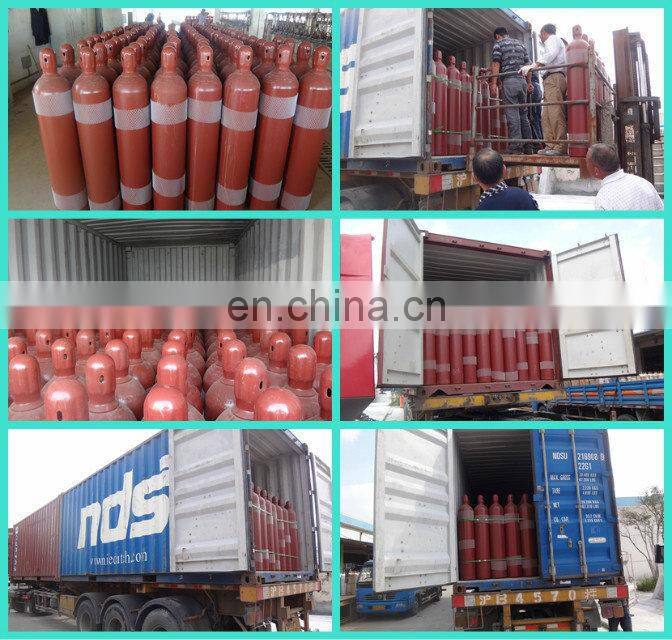 DOT-3AA Certificate 40L 150Bar Oxygen Gas Acetylene Gas Cylinder Price
