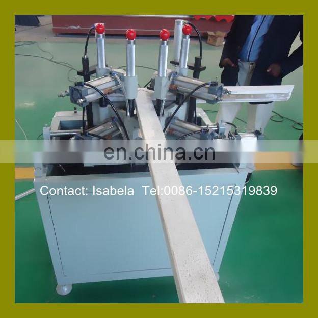 UPVC V corner welding cleaning machine for UPVC window door production line