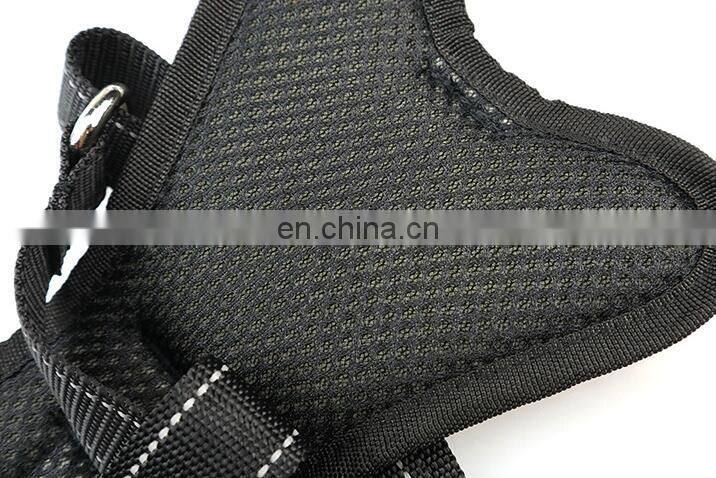 OEM Product Breathable Mesh Safety Car Seat Strap Reflective Dog Harness