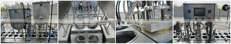 Shanghai factory price for semi-automatic alcoholic beverage sealing machine