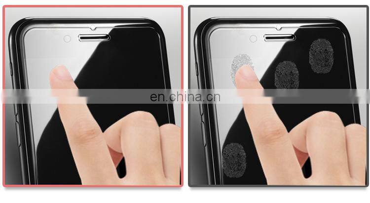 2 in 1 package For Iphone 7 X All model 0.3mm 2.5D 9H tempered glass screen protector film sheet price