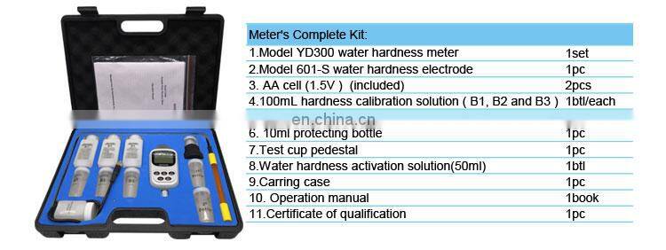 Portable Water Quality Analyzer Digital Hardness Water Tester