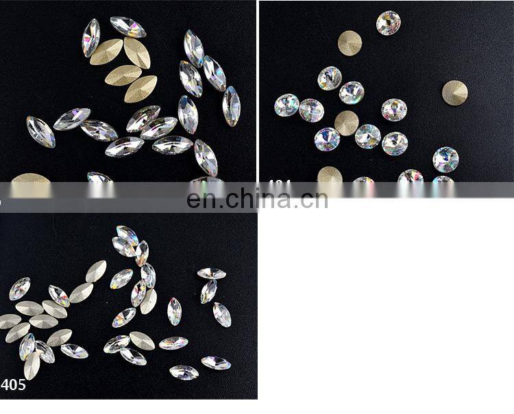 wholesales AB rhinestones with different shapes nail art decoration