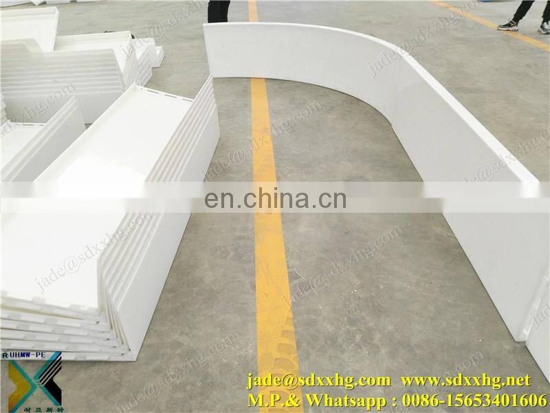 floorball rink of the area 40x20m mobile floorball rink board