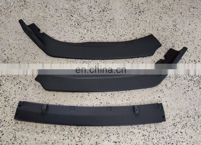 For 2018 2019 2020 Accord Front bumper front lip Tail Trunk Spoiler Wing Lip rear diffuser 3PCS