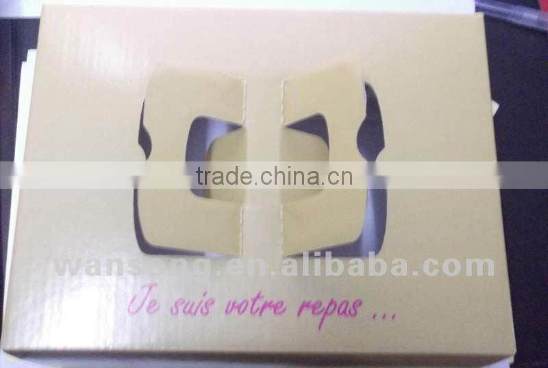 New corrugated paper packaging box