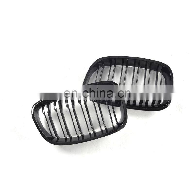 M Style F20 Front Kidney Grill for BMW 118i 120i 125i Hatchback 12-14 Glossy Black