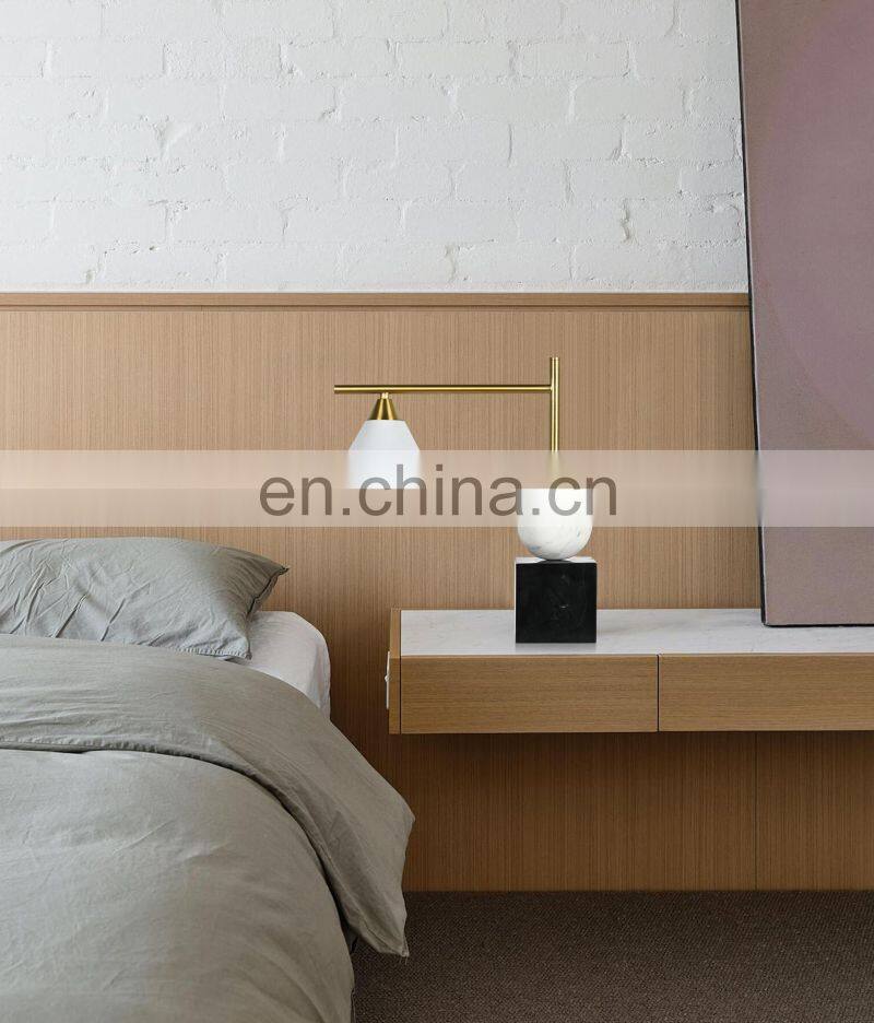 Home goods table lamps table lamp for study desk Geometric Alabaster Table Lamp