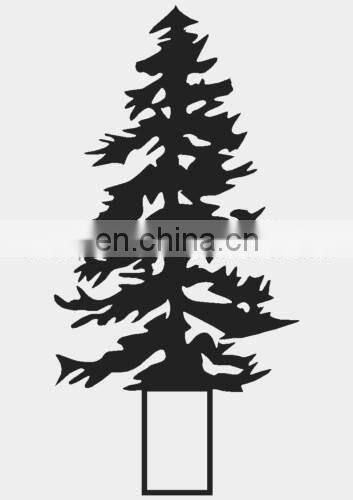 Christmas metal wall art