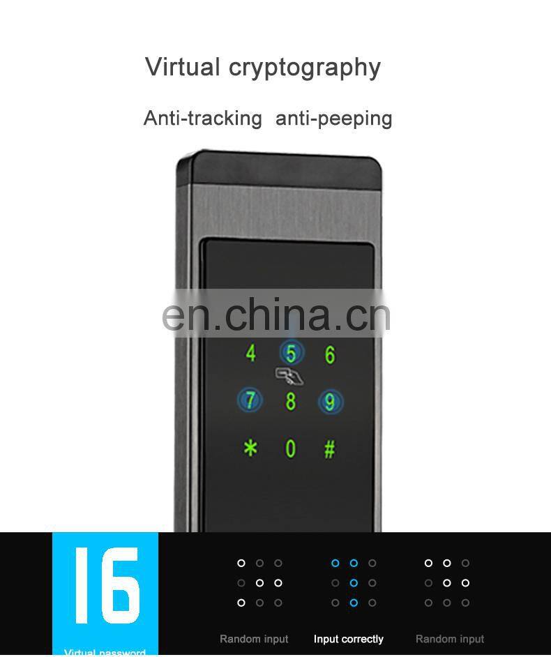 Ttlock App BLE Hotel apartment password lock smart card lock hotel rental room electronic lock
