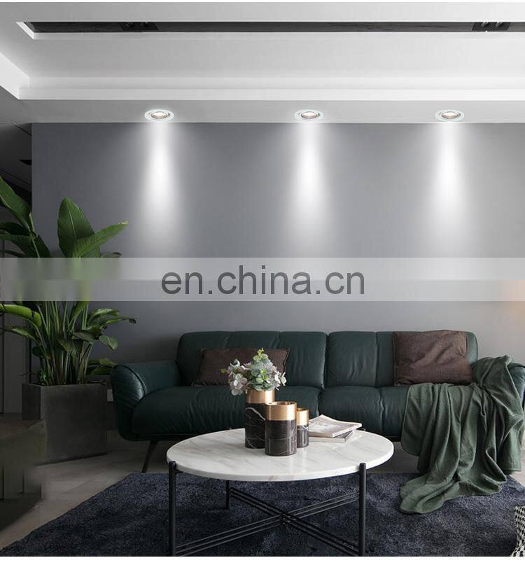 Huayi Cheap Price Aluminum Pc Cob 12w  20w 30w Indoor Museum Recessed Led Spot Light